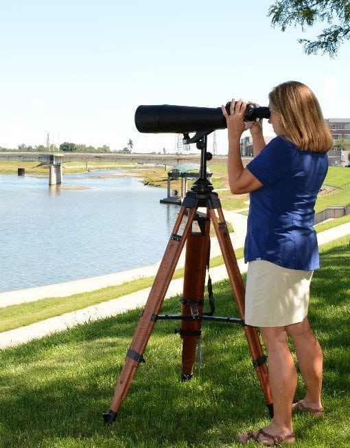 25/40x100 Long-Range Observation Binocular, "Classic Edition" with TR3 Tripod - Image 6