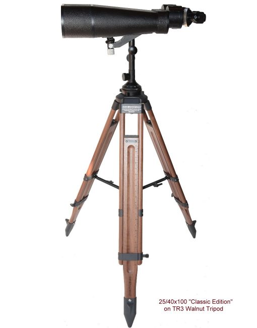 25/40x100 Long-Range Observation Binocular, "Classic Edition" with TR3 Tripod - Image 4
