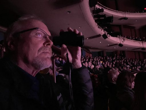 Oberwerk Sport HD II Monocular at the theater.